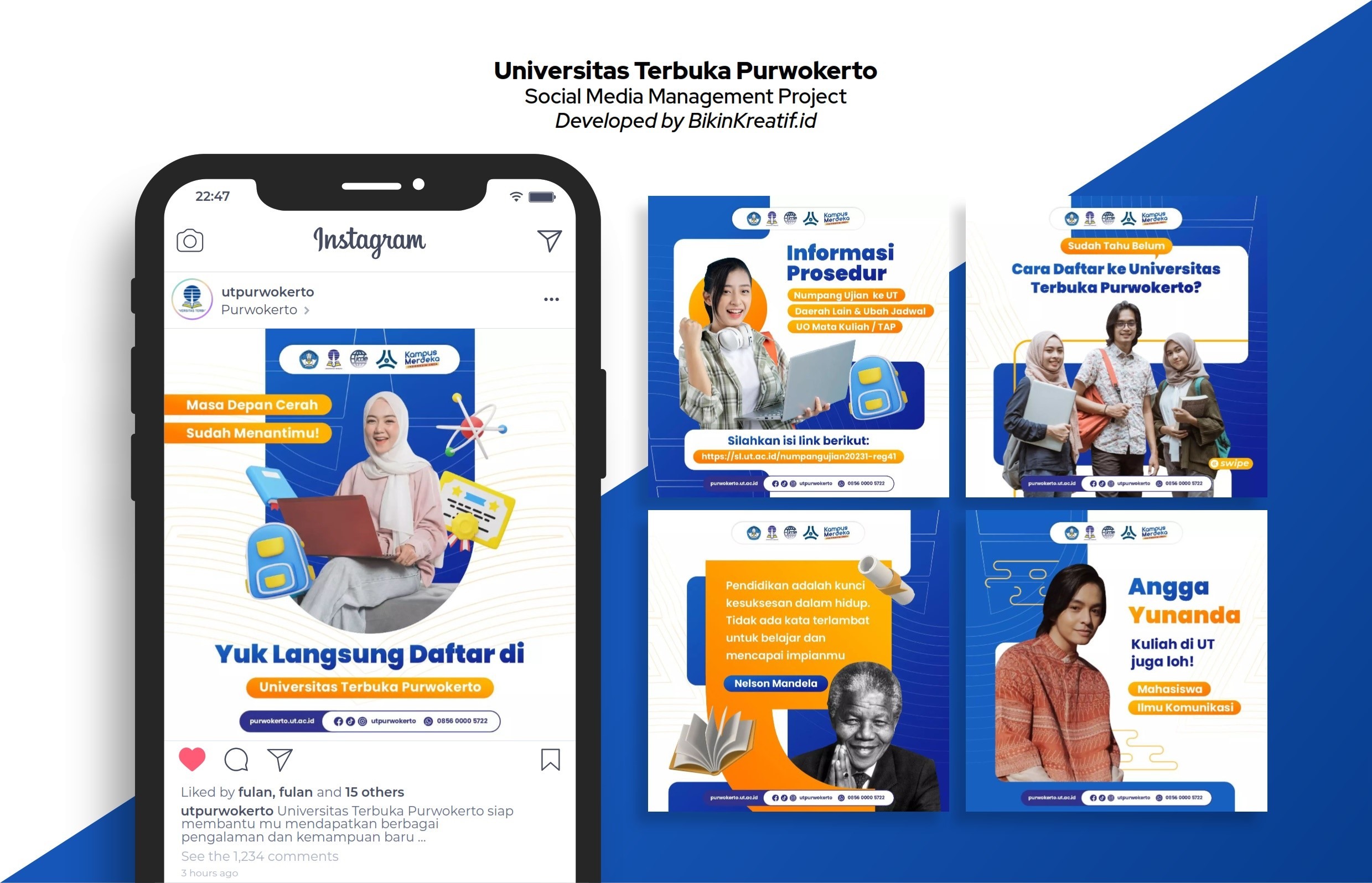 Universitas Terbuka Purwokerto Bikin Kreatif Digital Marketing Agency